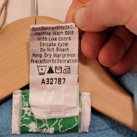 The Quacker Factory Womens Sparkle & Shine Zip Front Fleece Jacket A32787 Medium - Picture 8 of 10